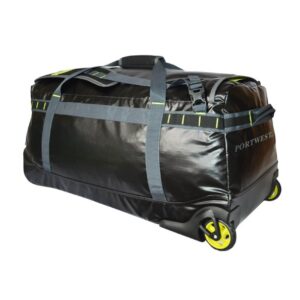Portwest - Borsone trolley PW3 100L resistente all'acqua Nero - Attrezzature