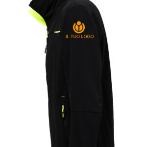 RICAMATO - Personalizzazione con logo a COLORI MANICA 6X6 cm